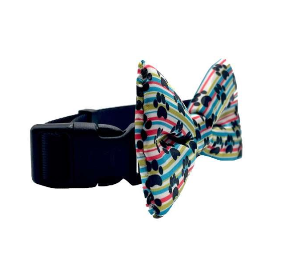 Print - Cutie Ties Dog Bow Tie - One Size