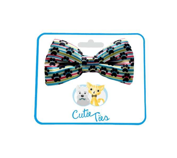 Print - Cutie Ties Dog Bow Tie - One Size