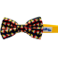 Candy Corn - Cutie Ties Dog Bow Tie - One Size