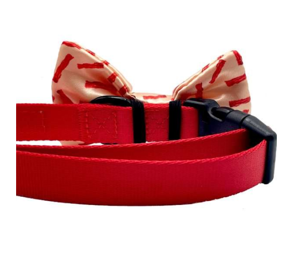 Bacon - Cutie Ties Dog Bow Tie - One Size