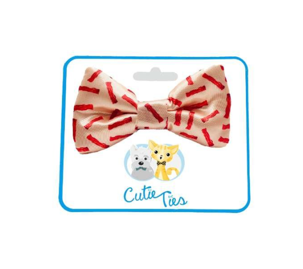 Bacon - Cutie Ties Dog Bow Tie - One Size