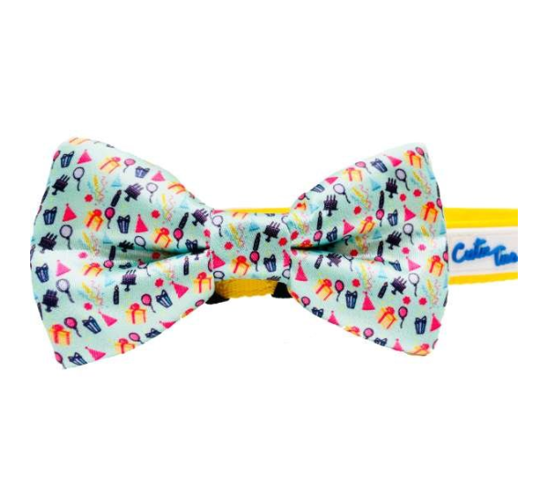 Happy Birthday - Cutie Ties Dog Bow Tie - One Size