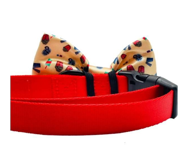 Movie Night - Cutie Ties Dog Bow Tie - One Size