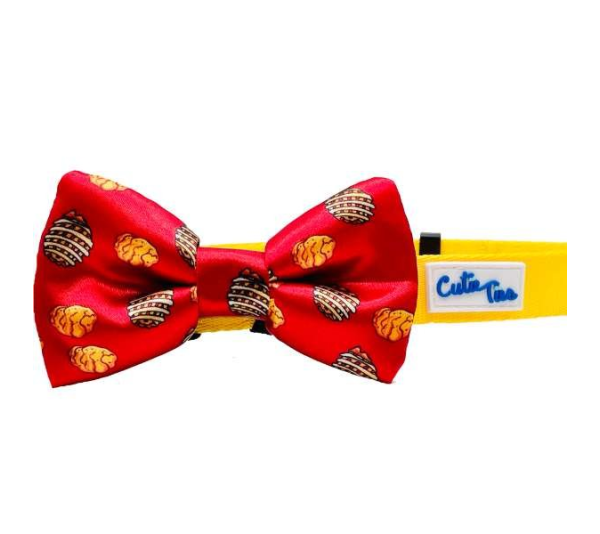 Nuggest & Fries - Cutie Ties Dog Bow Tie - One Size