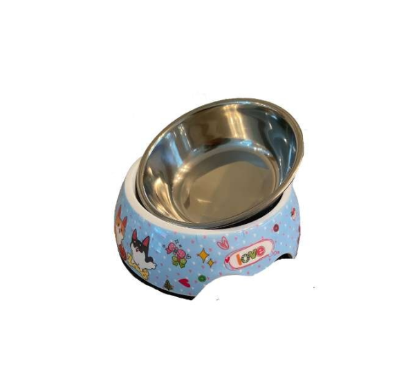 Corgi - Cutie Ties Dog Bowl - Small