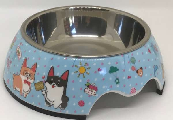 Corgi - Cutie Ties Dog Bowl - Small
