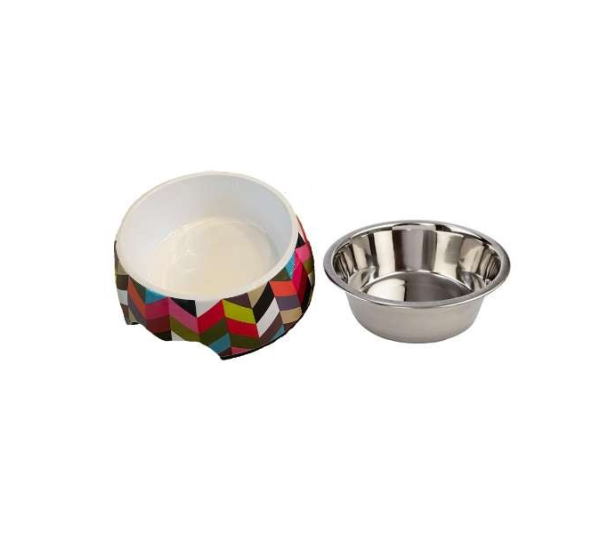 Picasso - Cutie Ties Dog Bowl - Medium