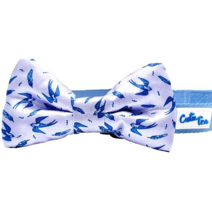 Swallow & Feather - Cutie Ties Dog Bow Tie - One Size