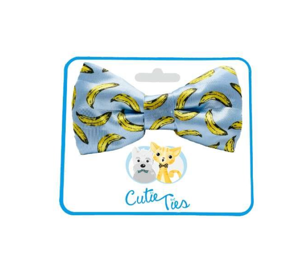 Banana - Cutie Ties Dog Bow Tie - One Size