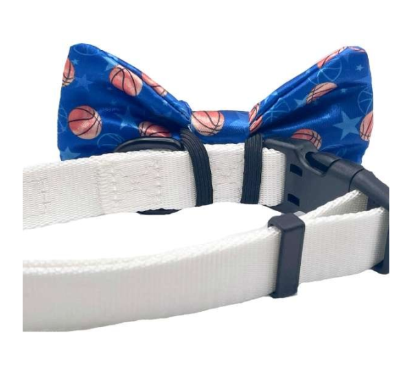 Basketball - Cutie Ties Dog Bow Tie - One Size