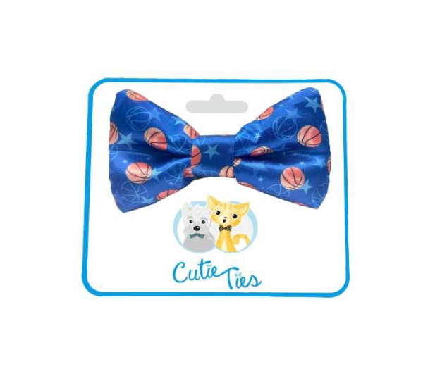 Basketball - Cutie Ties Dog Bow Tie - One Size