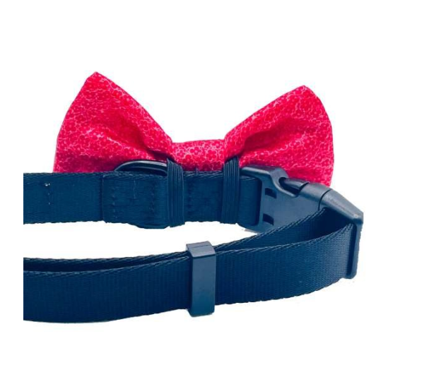 Tiny Flowers - Cutie Ties Dog Bow Tie - One Size