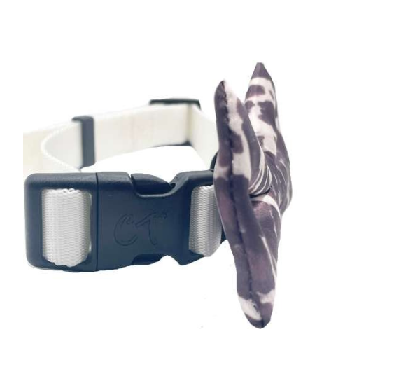 Cow - Cutie Ties Dog Bow Tie - One Size