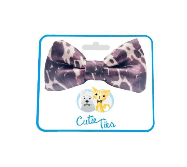 Cow - Cutie Ties Dog Bow Tie - One Size