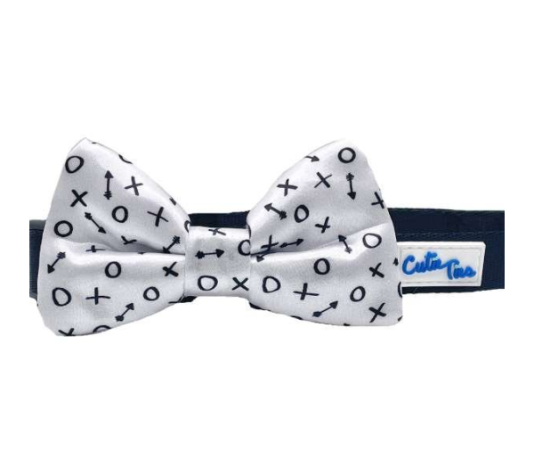 Hugs/Kisses - Cutie Ties Dog Bow Tie - One Size