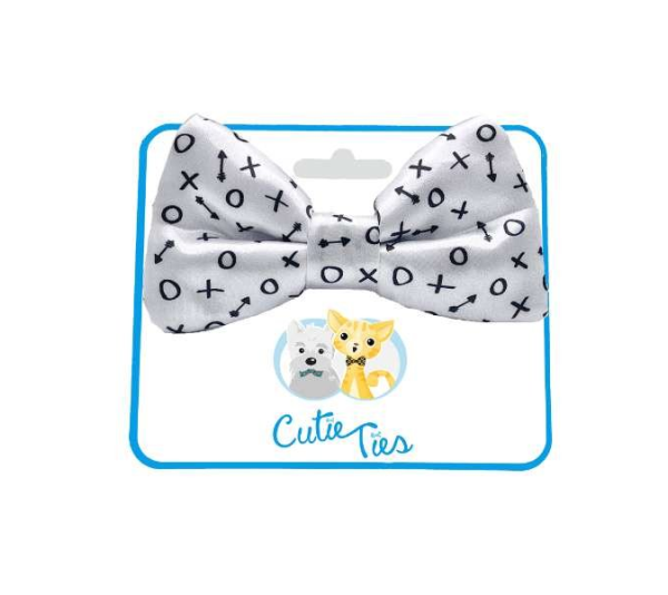 Hugs/Kisses - Cutie Ties Dog Bow Tie - One Size
