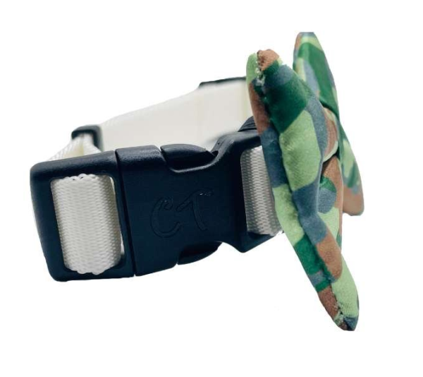 Army Camo - Cutie Ties Dog Bow Tie - One Size