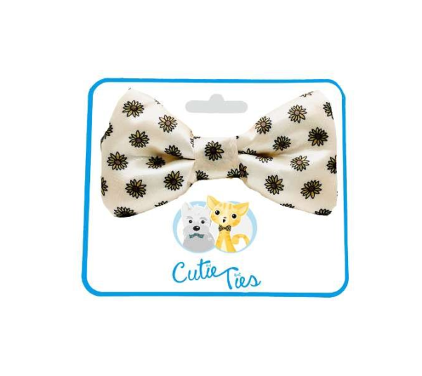 Sunflower - Cutie Ties Dog Bow Tie - One Size
