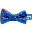 Red, White and Bones - Cutie Ties Dog Bow Tie - One Size