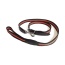 Black  Line - Reflective Anti-Slip Snap Leash (4ft x 1 in) - 4ft x 1 in