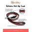 Black  Line - Reflective Anti-Slip Snap Leash (4ft x 1 in) - 4ft x 1 in