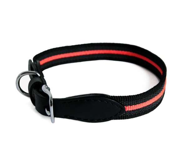 Alvalley Reflective Anti-Slip Dog Collar with Buckle (26 in x 1 in) - 26 in x 1 in