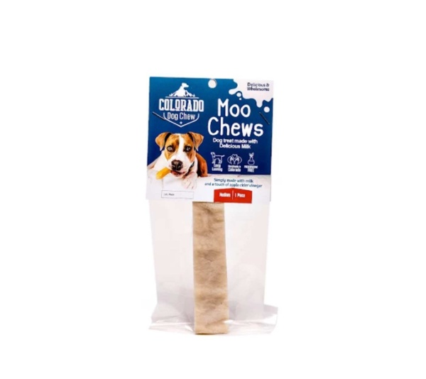 yellow - Moo Dog Chews - medium