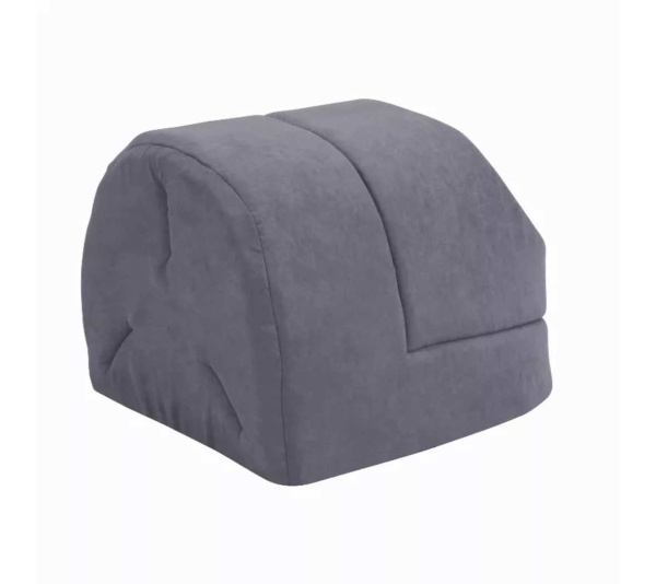 Grey - GOOPAWS Cat Cave for Cat and Warming Burrow Cat Bed, Pet Hideway Sleeping Cuddle Cave - 18" x14" x12"