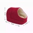 Burgundy - GOOPAWS Cat Cave for Cat and Warming Burrow Cat Bed, Pet Hideway Sleeping Cuddle Cave - 18" x14" x12"