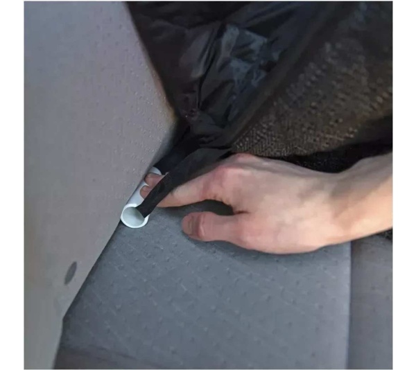 Black - JESPET Dog Car Seat Cover for Pets, Dog Car Travel Car Seat Protector for Cars, Trucks, SUV, Black - 58" L x 54" W