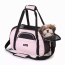 Pink - JESPET Soft-Sided Kennel Pet Carrier for Small Dogs, Cats, Puppy, Airline Approved Cat Carriers Dog Carrier Collapsible, Travel Handbag & Car Seat - 17" x 9" x 11.5"