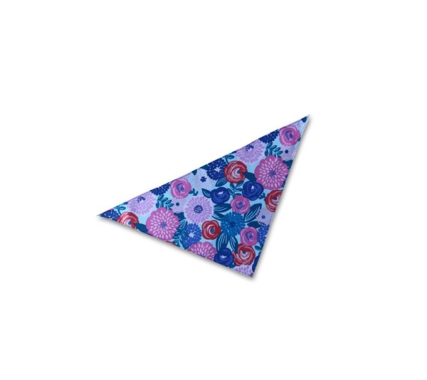 Floral - Dog Bandana - Large - 28"