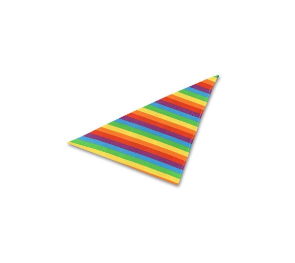 Rainbow - Dog Bandana - Large - 28"