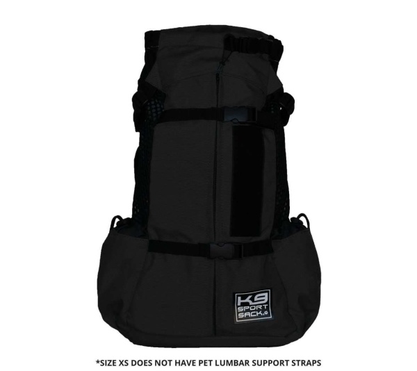 Jet Black - K9 Sport Sack Air 2 - Large (20"-23" from collar to tail)