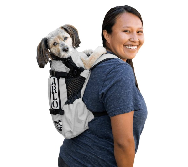 Light Grey - K9 Sport Sack Air 2 - Large (20"-23" from collar to tail)