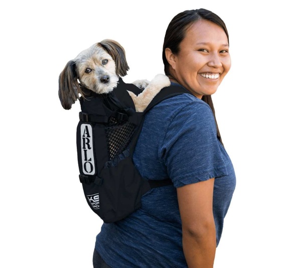 Jet Black - K9 Sport Sack Air 2 - Medium (17"-20" from collar to tail)