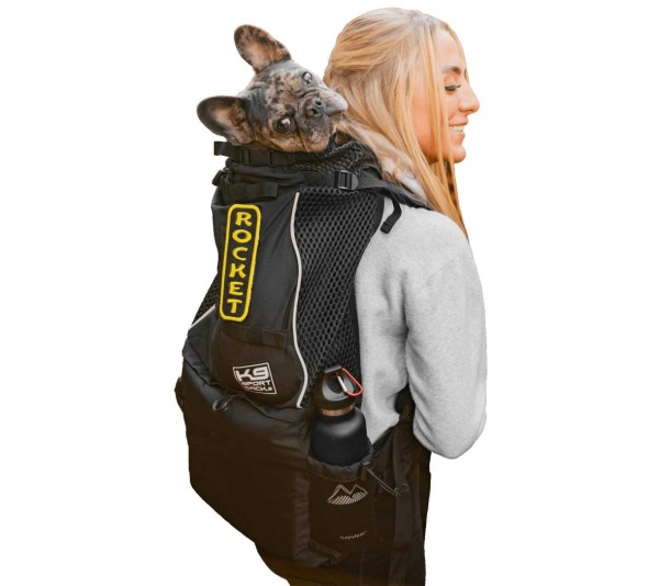 Midnight Black - K9 Sport Sack Knavigate - Small (13"-17" from collar to tail)