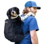 Jet Black - K9 Sport Sack PLUS 2 - Large (20"-23" from collar to tail)