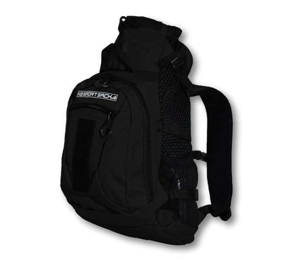 Jet Black - K9 Sport Sack PLUS 2 - Medium (17"-20" from collar to tail)