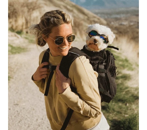 Jet Black - K9 Sport Sack PLUS 2 - Medium (17"-20" from collar to tail)