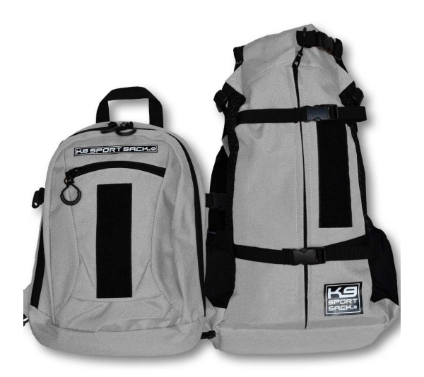 Light Gray - K9 Sport Sack PLUS 2 - Large (20"-23" from collar to tail)