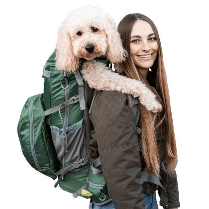 Myrtle Green - Kolossus | Big Dog Carrier & Backpacking Pack - X-Large (23"-26" from collar to tail)