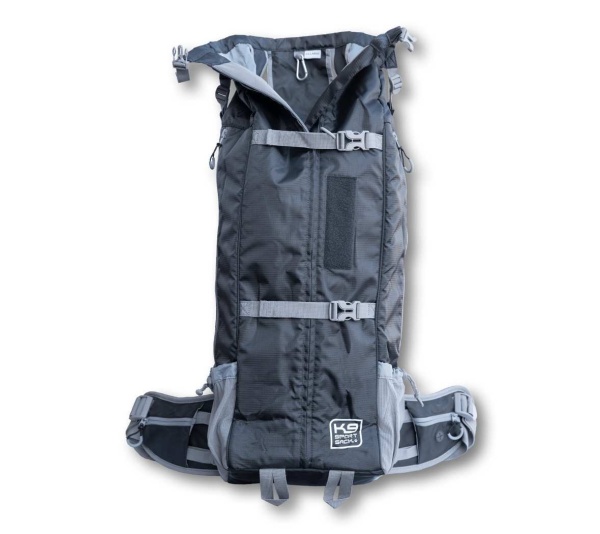 Black - Kolossus | Big Dog Carrier & Backpacking Pack - XX-Large (26"-29" from collar to tail)
