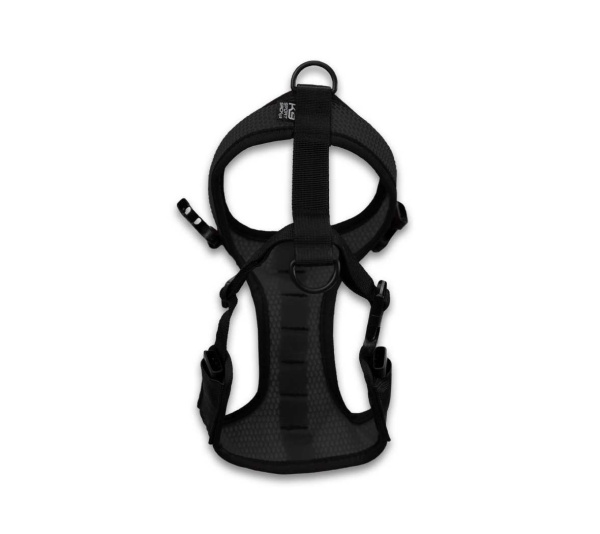 Anthracite Black - Walk-On with Harness & Storage - Medium (15-17" Neck 15-21" Chest)