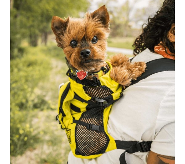 Buttercup Yellow - Walk-On with Harness & Storage - Small (13-15" Neck 13-18" Chest)