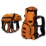 Sunset Orange - Walk-On with Harness & Storage - X-Small (11-13" Neck 11-15" Chest)
