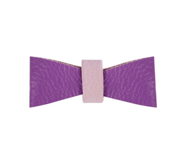 Lavish Lavender - Dog Bow Tie  - Small