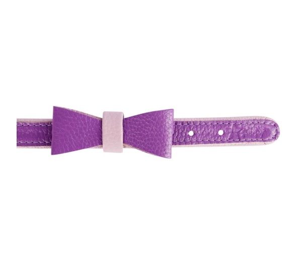Lavish Lavender - Dog Bow Tie  - Small