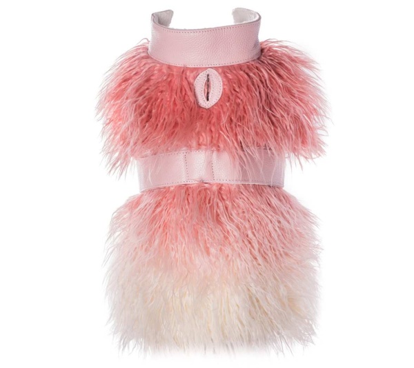 Bella Rose - Mink Faux-Fur Vest - XS