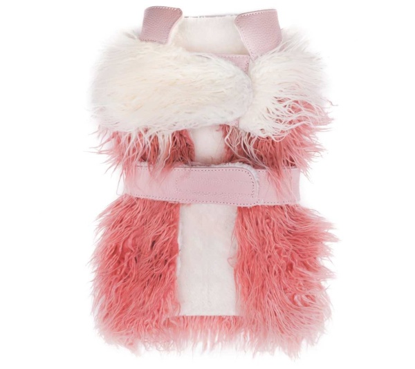 Bella Rose - Mink Faux-Fur Vest - Medium